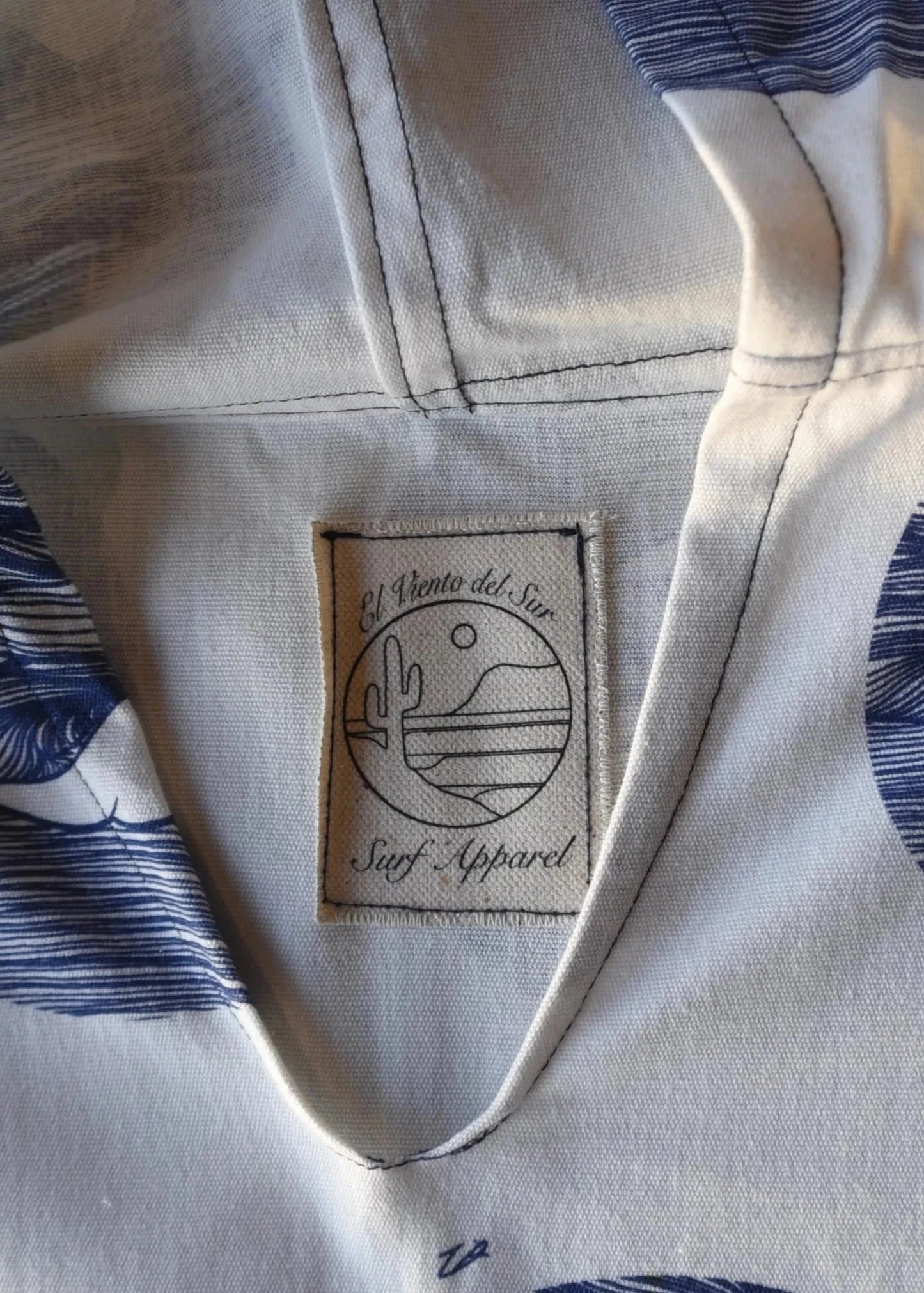 Poncho de Surf Olas 100% algodón