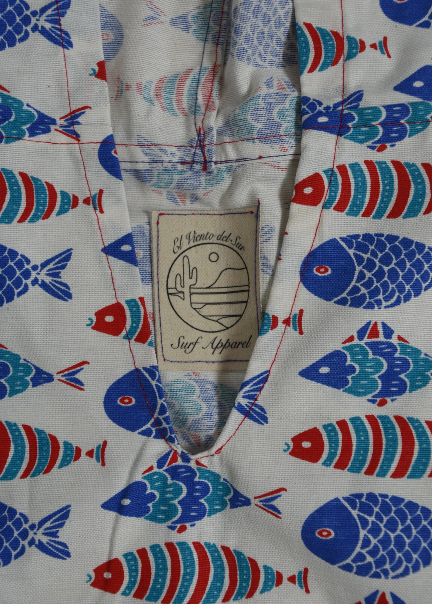 Poncho de Surf Kid Peces 100% algodón