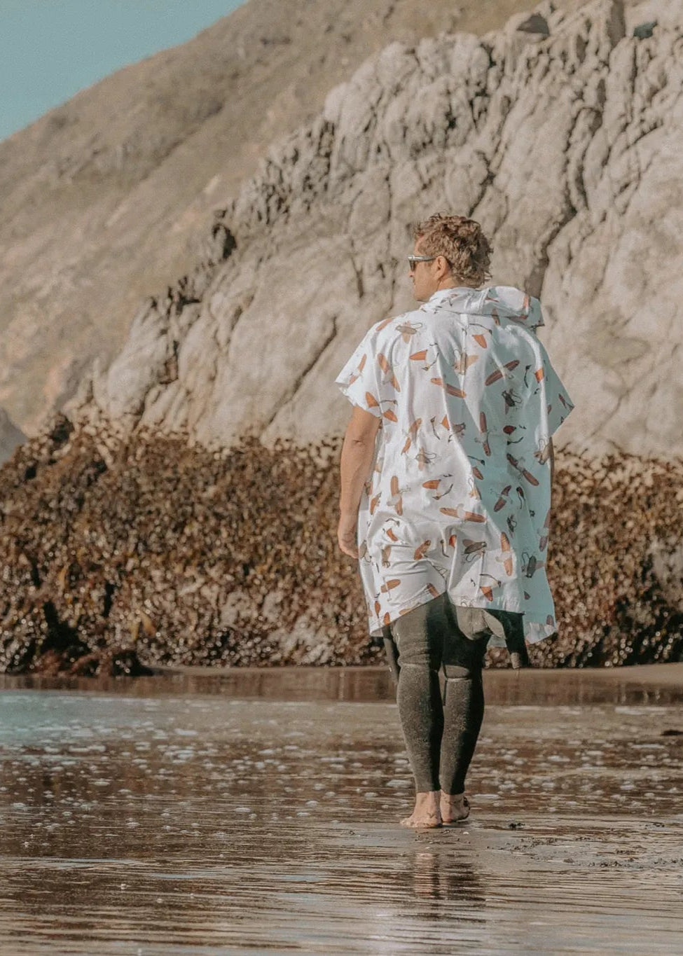 Poncho de Surf Animales 100% algodón