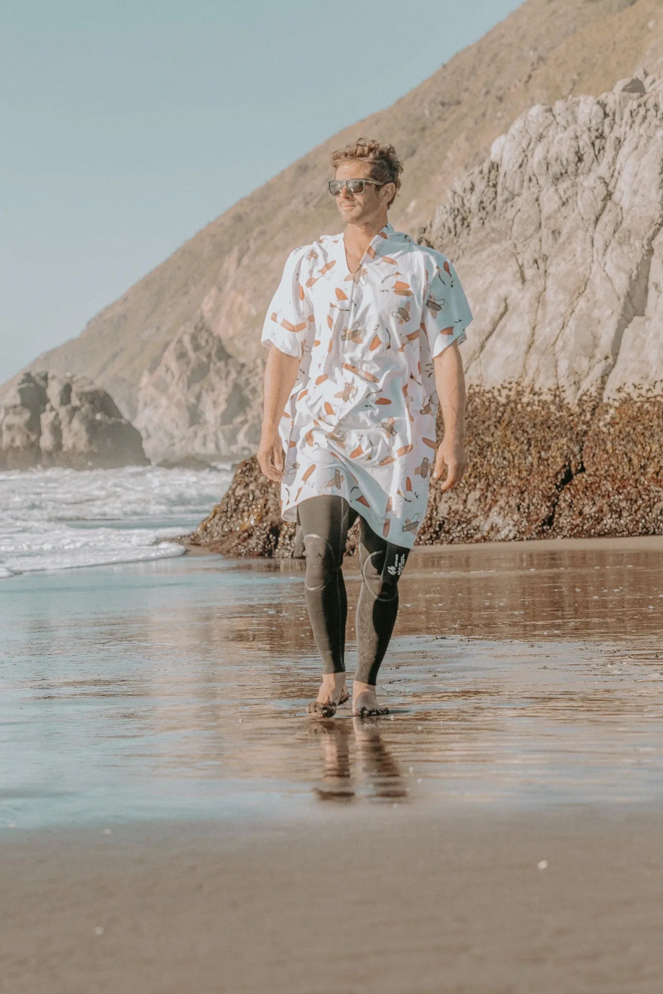 Poncho de Surf Animales 100% algodón