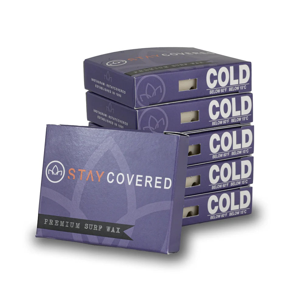 Cera Stay Covered Premium Surf Wax - Cold