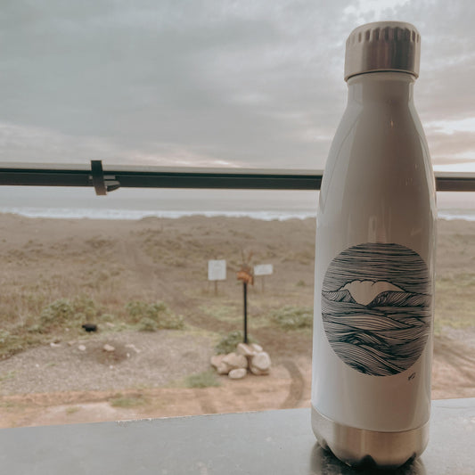 Botella Termo con Diseño de Ola